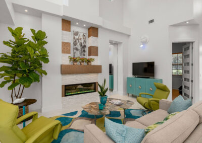 Natalie Craig Interior Design - Contemporary Living Room